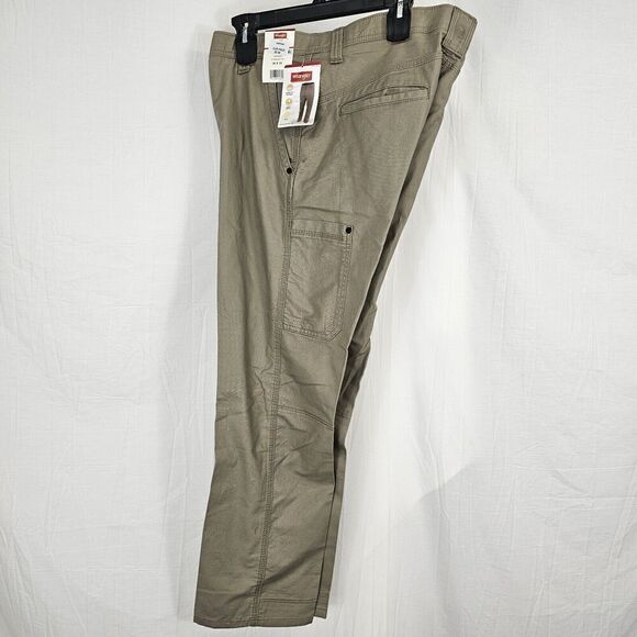 Wrangler Men's Size 36X30 Tan Carpenter Straight Fit Pants Work - Picture 1 of 7